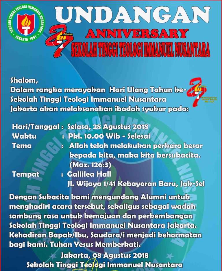 WEB UNDANGAN ALUMNI ANNIVERSERY